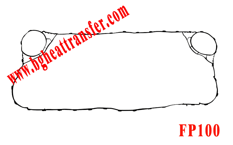 Funke FP100 Plate Heat Exchanger Gasket